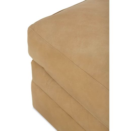 Picture of Madeline Leather Ottoman